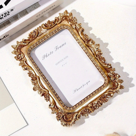 Baroque Floral Photo Frame