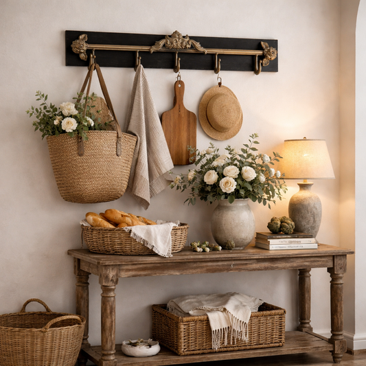 RETRO WALL HOOK RACK