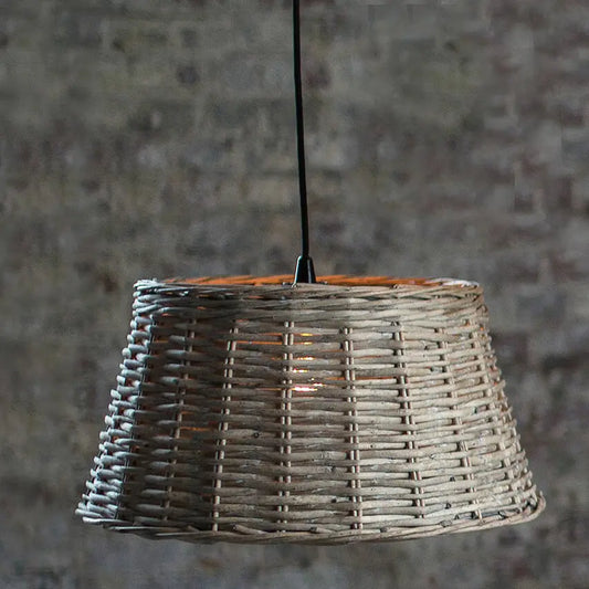 Handwoven Round Pendant Shade