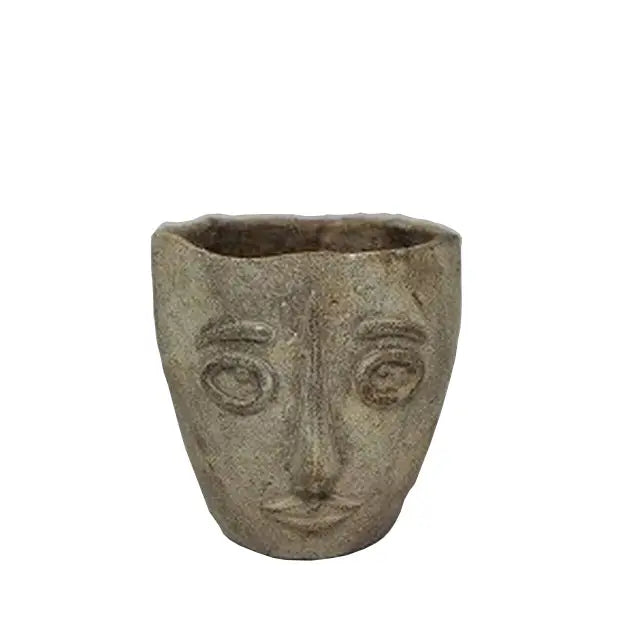 Picasso Cement Planter