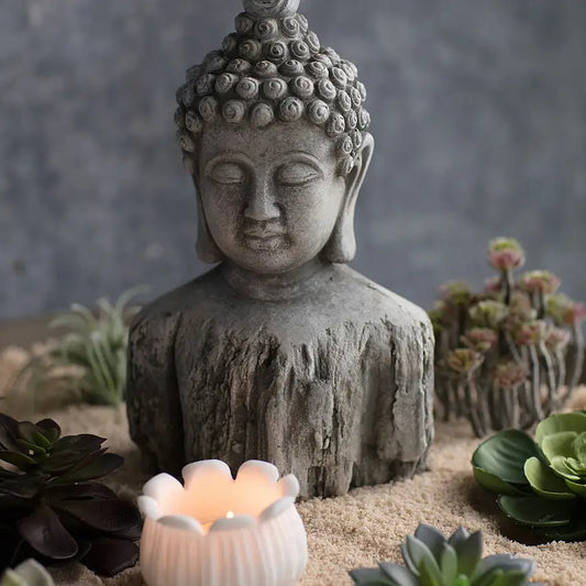Cement Buddha Torso