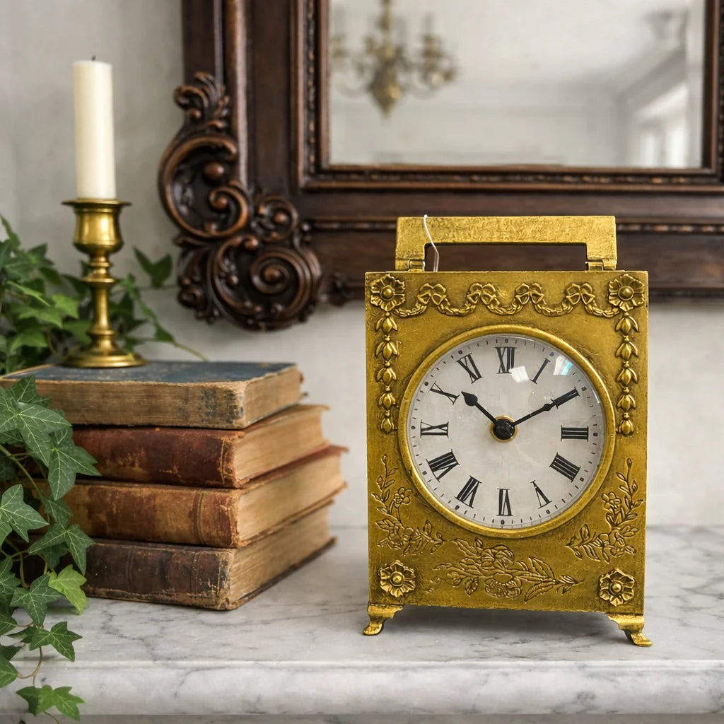 VINTAGE TABLE TOP CLOCK