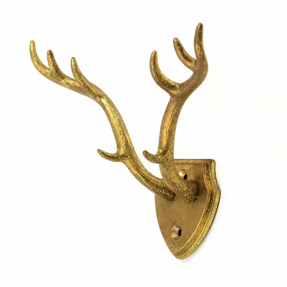 Vagabond Vintage Cast Iron Antler Hook - Thumbnail 2