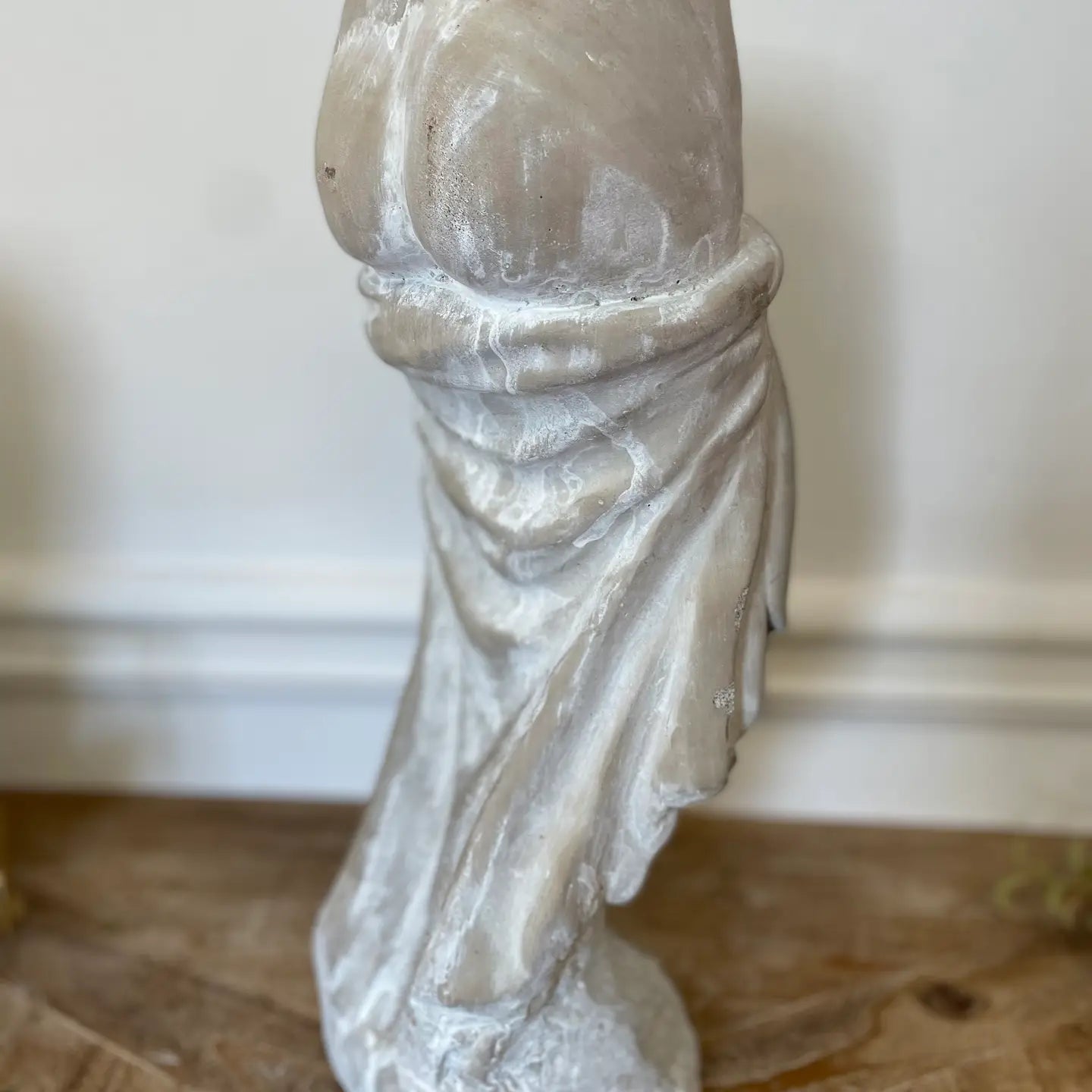 Cement Lady Skirt Planter
