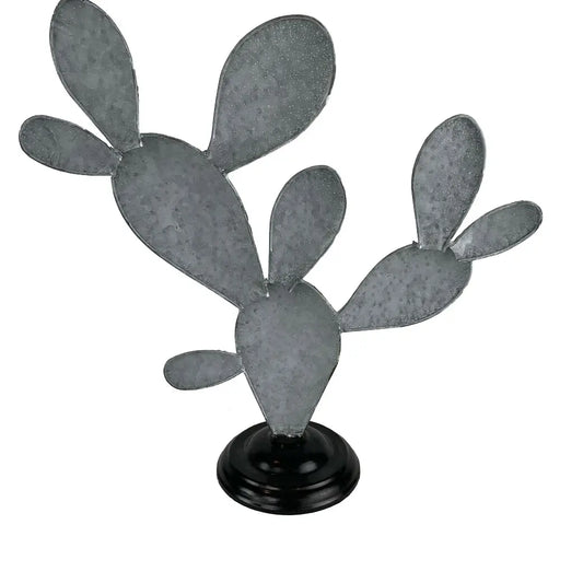 Metal Cactus Sculpture