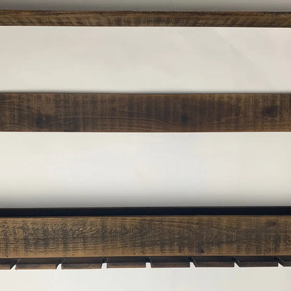 Wooden Wall Wine Rack