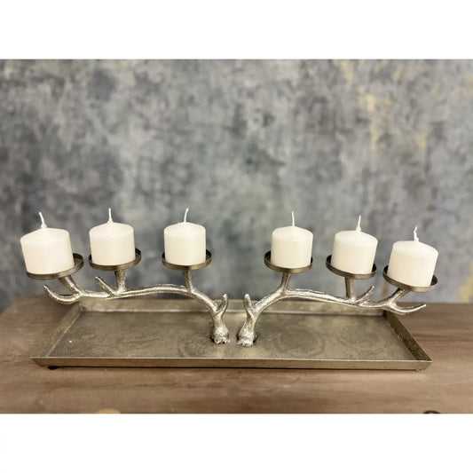 Iron Twig Candle Holder