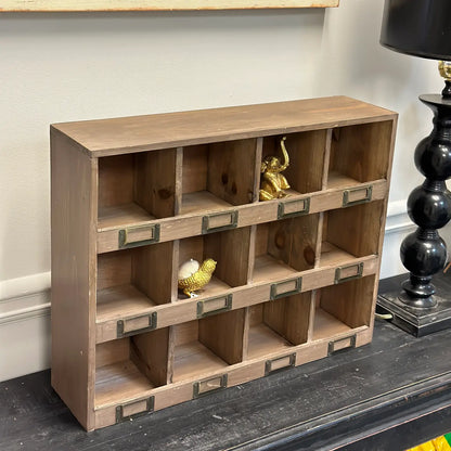 Rustic Cubby Box