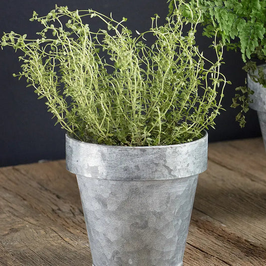 Zinc Flower Pot