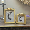 Luxurious Gold Leopard Photo Frame