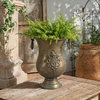 Decorative Iron Urn Planter