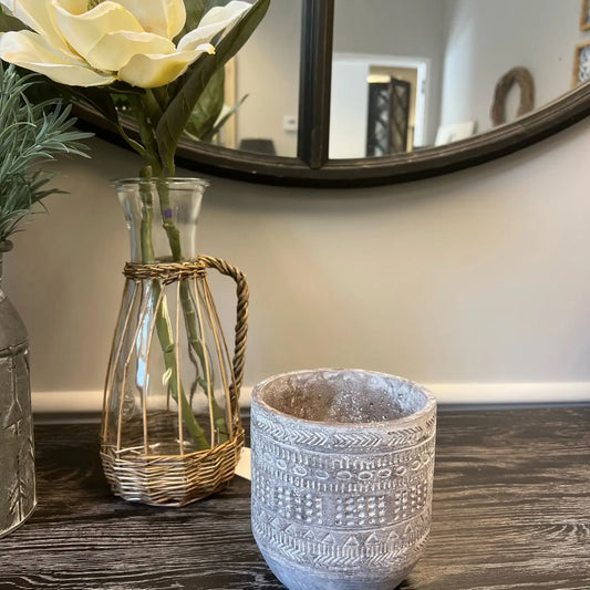 Aboriginal Rhombus Planter