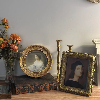 Gold Vintage-Inspired Picture Frames
