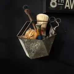 Galvanized Zinc Desktop Planter