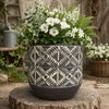 Aboriginal Planter Black
