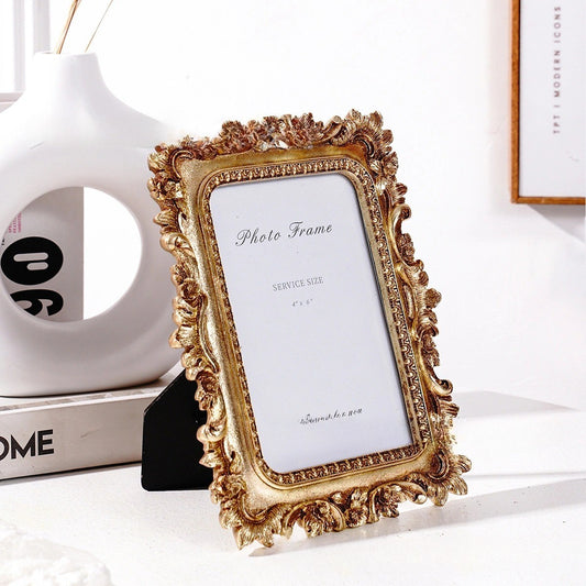 Baroque Floral Photo Frame