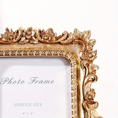 Baroque Floral Photo Frame