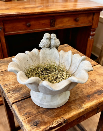 Bird Pedestal Bedbath Bowl