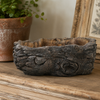 Cement Log Planter