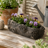 Cement Log Planter