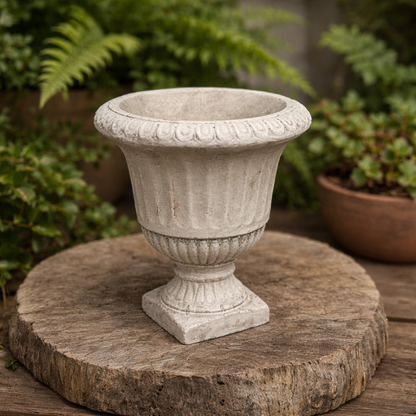 Classic Cement Urn Planter