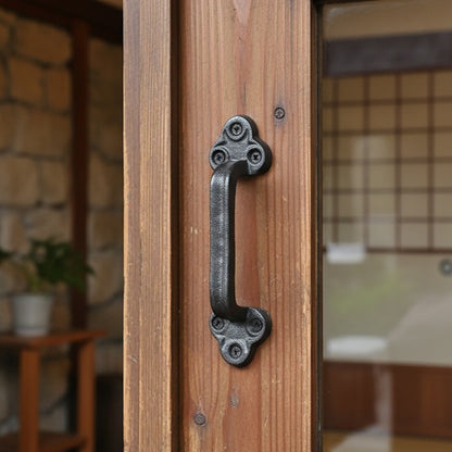 Rustic Cast Iron Door Pull Handle