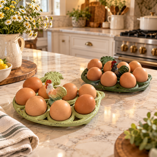 IRON EGG HOLDER