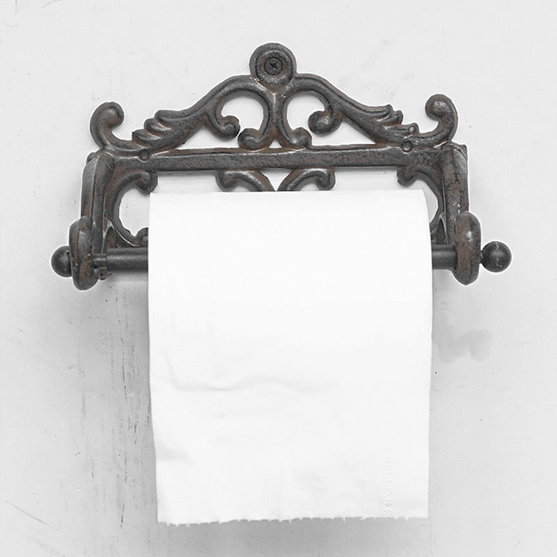 Cast Iron Toilet Paper Holder