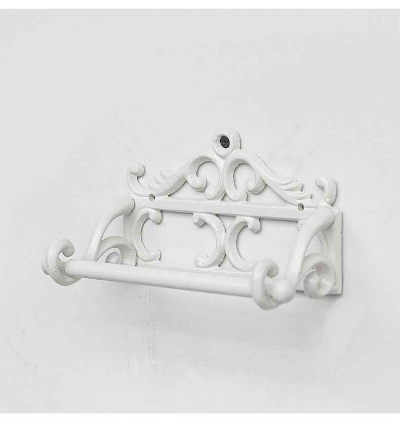 Cast Iron Toilet Paper Holder