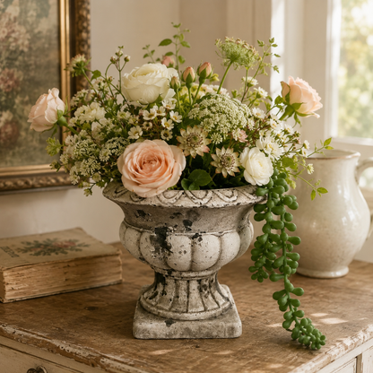 Cement Planter Urn