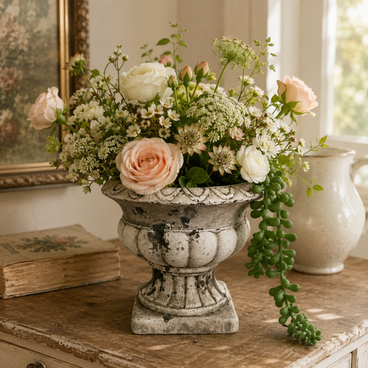 Cement Planter Urn