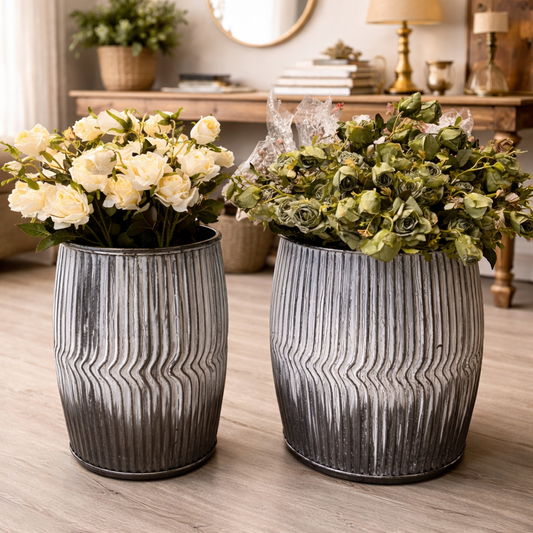 Dolly Stools/Planters - Set of 2