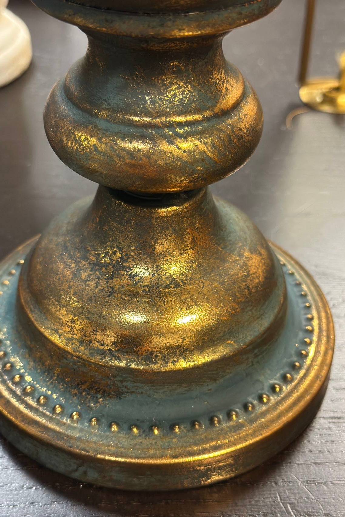 Gold Trophy Vase with Handles
