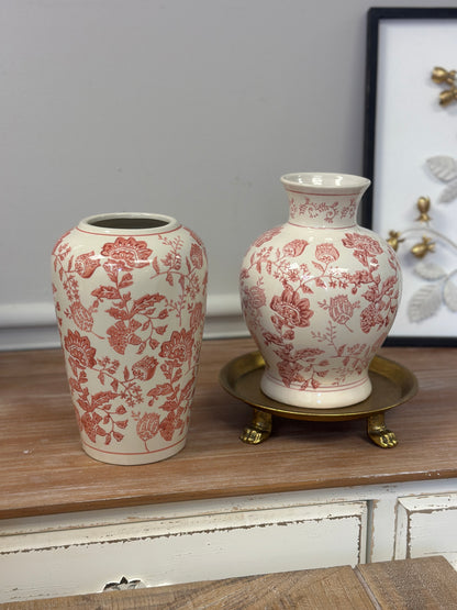 Floral Ceramic Vases