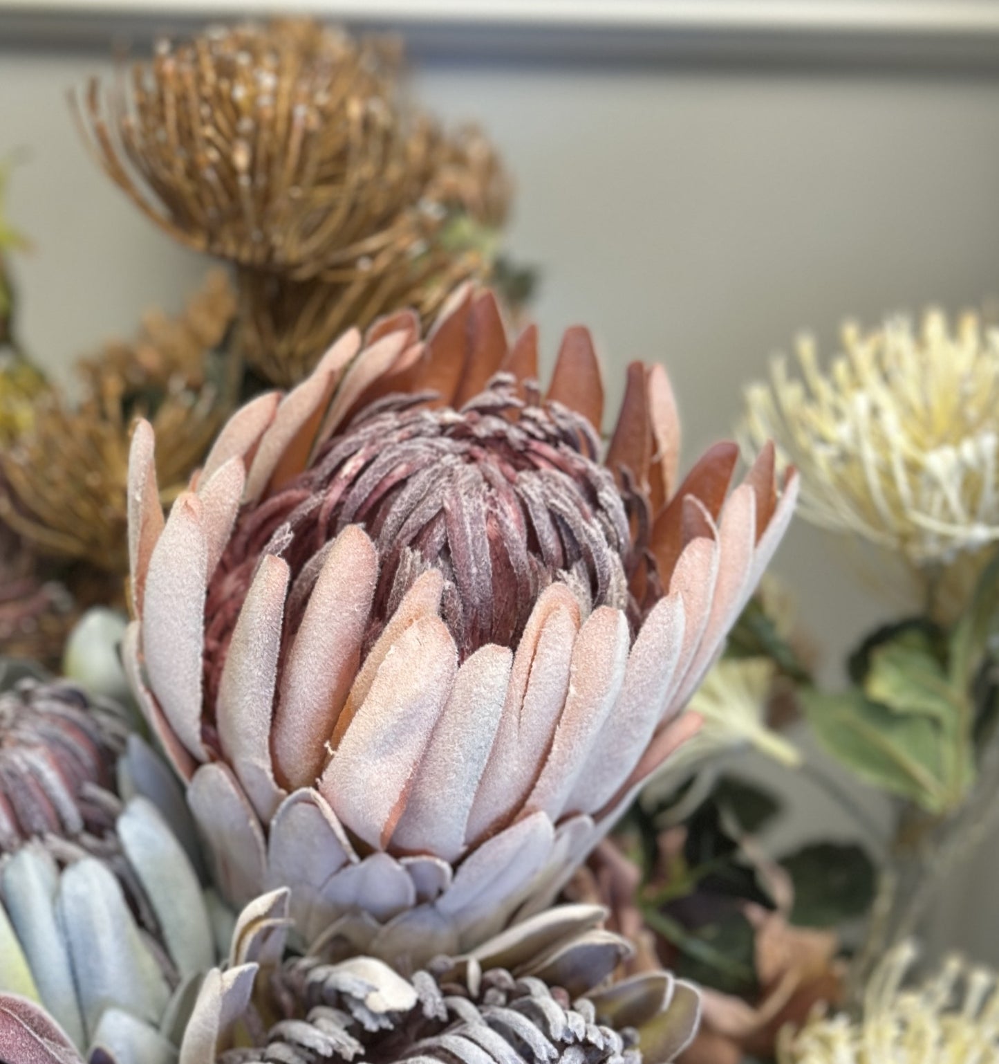 Artifical King Protea Bouquet
