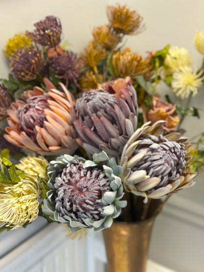 Artifical King Protea Bouquet