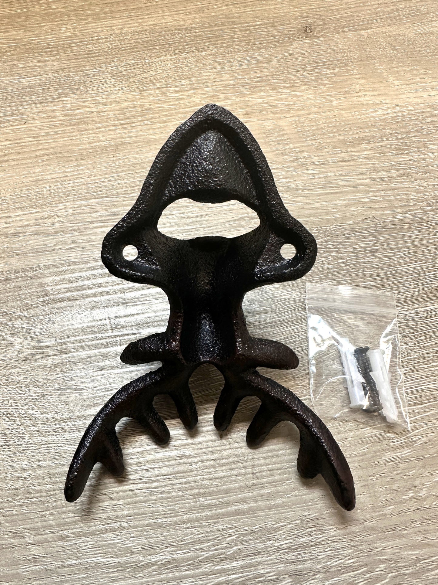 Cast Iron Deer Head Wall-Mounted Bottle Opener