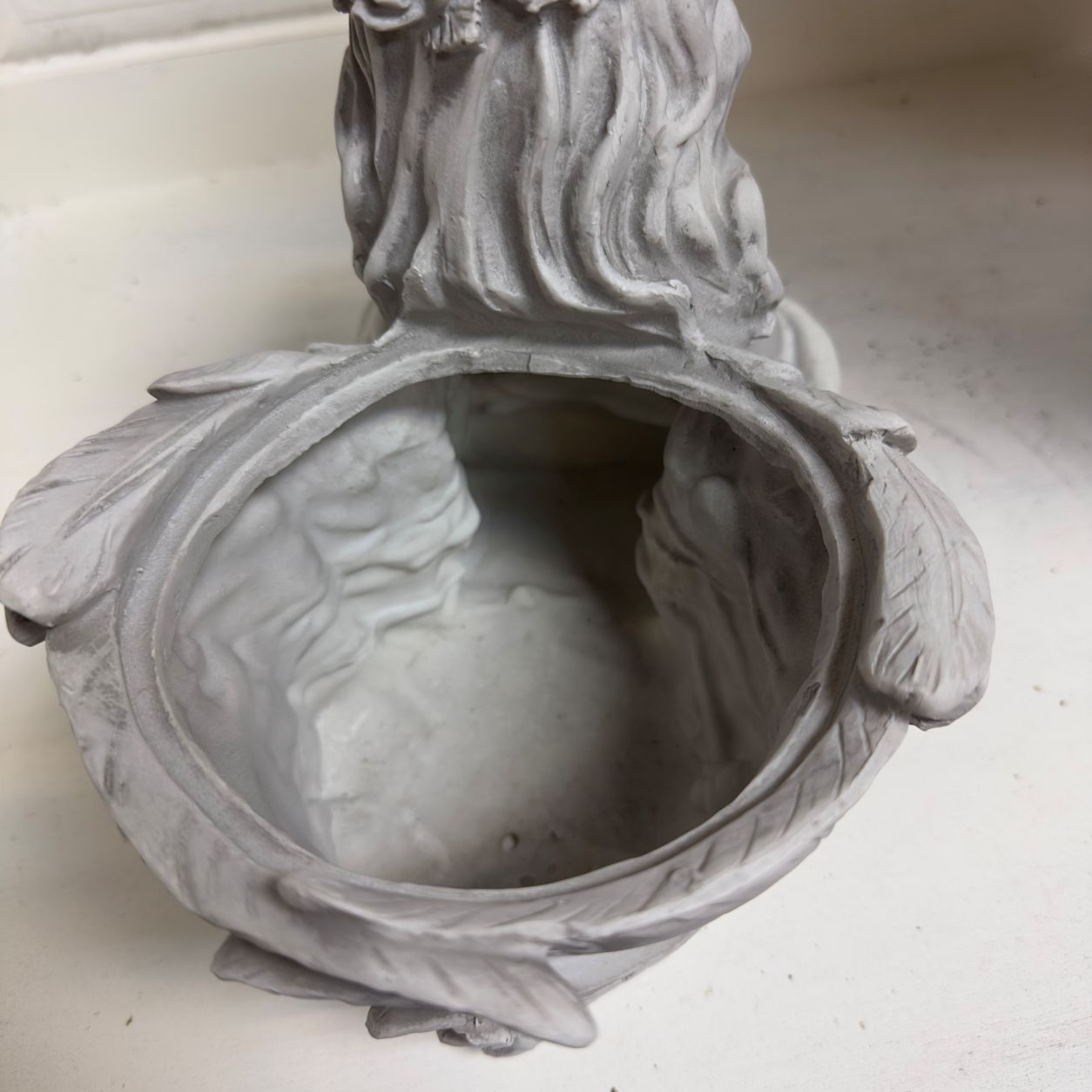 Resin Angel Girl Planter