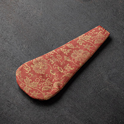 Vintage Style Embroidery Scissors with Random Brocade Sheath