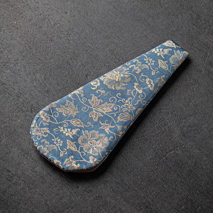 Vintage Style Embroidery Scissors with Random Brocade Sheath