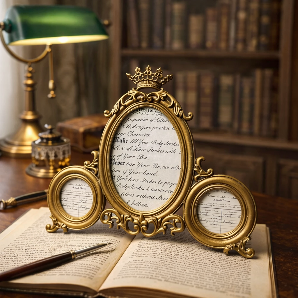 This retro picture frame is a must-have for preserving your most cherished memories!