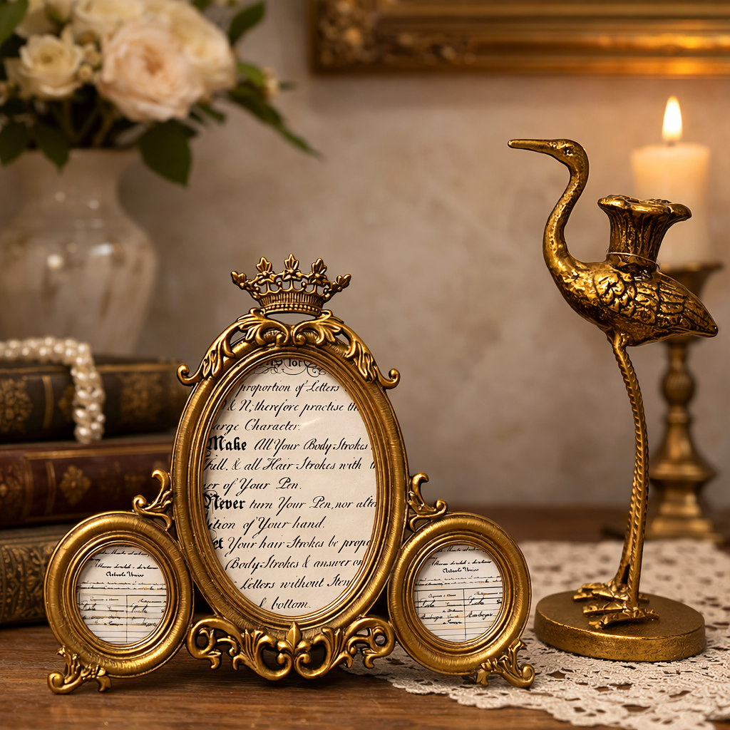 This retro picture frame is a must-have for preserving your most cherished memories!
