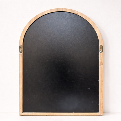 Arched Rattan Photo Display Board