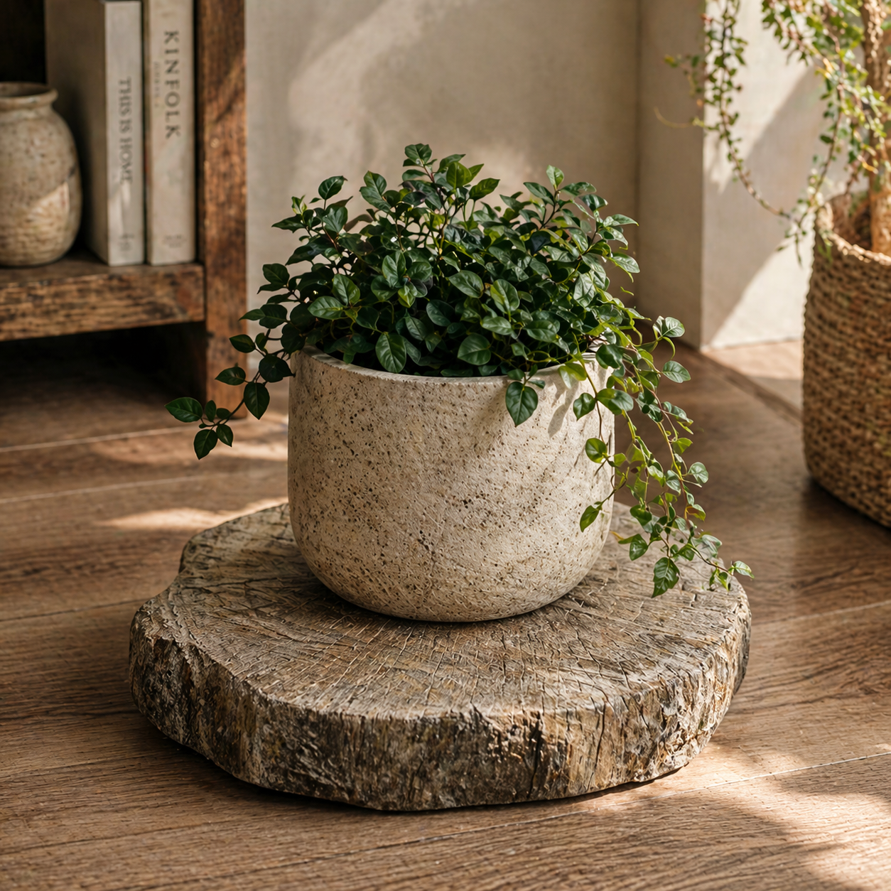 Cement Log 12" Slab