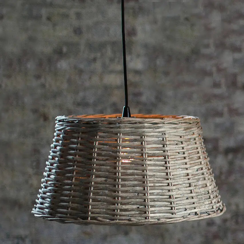 Vagabond Vintage Handwoven Pendant Shade - Thumbnail 5