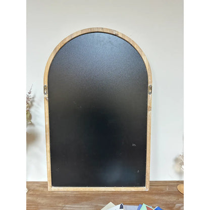 Arched Rattan Photo Display Board
