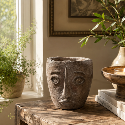 Picasso Cement Planter