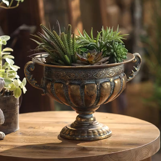 Vintage  Style Decorative Urn Planter