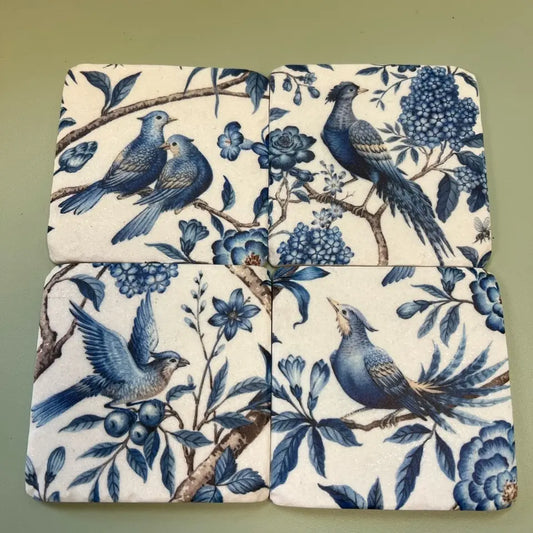RESIN COASTERS-Set of 4