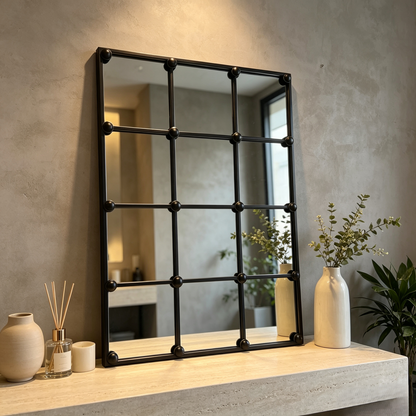 Cast Iron Rectangle Mirror